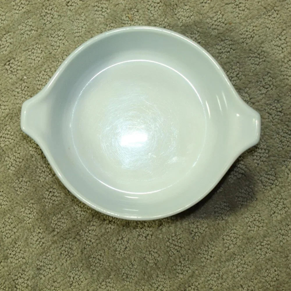 Pyrex Vintage Colonial Mist 471-B / 473-B Casserole Bowl Set of 2 No Lids